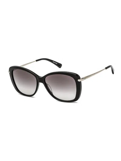 Longchamp Lo616s Sunglasses In 005 - Ebony / Grey Gradient