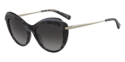 Longchamp Lo617s 038 Men's Sunglasses Black Size 55