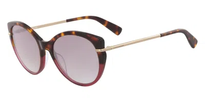 Longchamp Lo626s 219 Occhiali Da Sole Tartarugatishell Per Donna