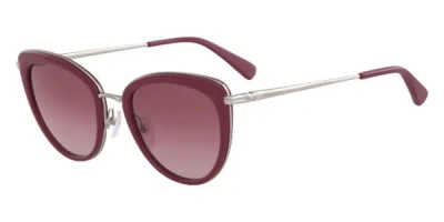 Longchamp Lo633s 622 Men's Sunglasses Black Size 54 In Brown