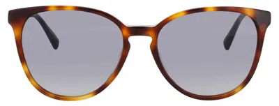 Longchamp Lo647 S N Sunglasses In Havana/black - Gradient Blue
