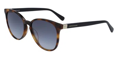 Longchamp Lo647s 219 Women's Sunglasses Tortoiseshell Size 53 In Brown