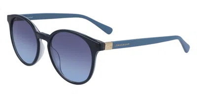 Longchamp Lo658s 424 Women's Sunglasses Blue Size 51
