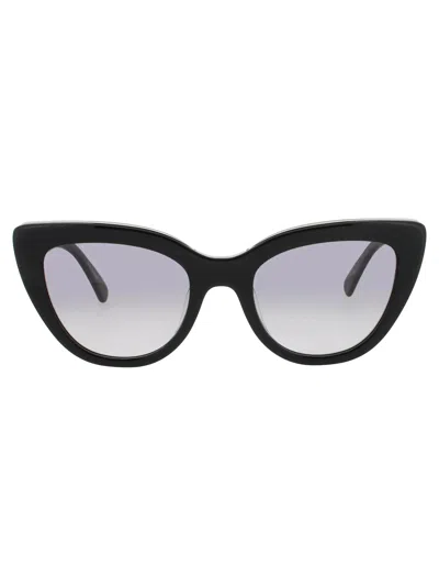 Longchamp Lo686 S Sunglasses In Red Havana - Brown Gradient