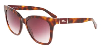 Longchamp Lo696s N 230 Men's Sunglasses Tortoiseshell Size 54 In Brown