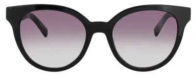 Longchamp Lo697 S N Sunglasses In Black - Gradient Purple