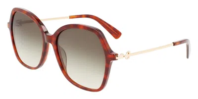 Longchamp Lo705s 230 Men's Sunglasses Red Size 57 In Multi