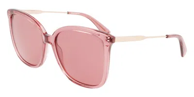 Longchamp Lo706s 610 Men's Sunglasses Pink Size 57