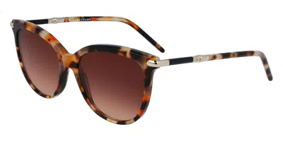 Longchamp Lo727s 239 Women's Sunglasses Tortoiseshell Size 54