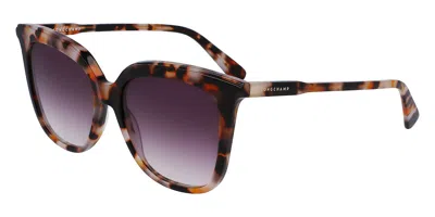 Longchamp Lo728s 239 Women's Sunglasses Tortoiseshell Size 53