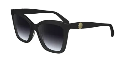 Longchamp Lo742s N 001 Women's Sunglasses Black Size 54