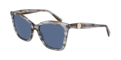 Longchamp Lo742s N 036 Women's Sunglasses Grey Size 54