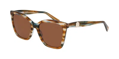 Longchamp Lo742s N 211 Women's Sunglasses Brown Size 54