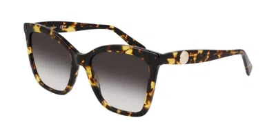 Longchamp Lo742s N 255 Women's Sunglasses Tortoiseshell Size 54