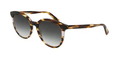 Longchamp Lo752s N 211 Women's Sunglasses Brown Size 55