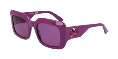 Longchamp Lo753s 500 Women's Sunglasses Purple Size 51