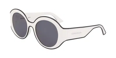 Longchamp Lo758s 107 Women's Sunglasses White Size 53