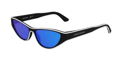 Longchamp Lo761s 002 Women's Sunglasses Black Size 56