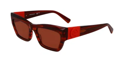 Longchamp Lo763s 607 Women's Sunglasses Red Size 53
