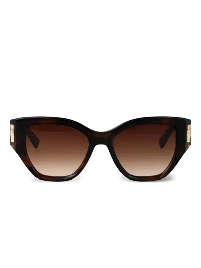 Longchamp Lo764s Sunglasses In Brown