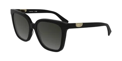 Longchamp Lo772s 001 Women's Sunglasses Black Size 55