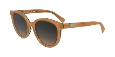 Longchamp Lo773s N 845 Women's Sunglasses Orange Size 52