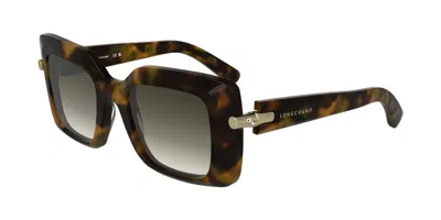 Longchamp Lo776s N 205 Women's Sunglasses Tortoiseshell Size 50