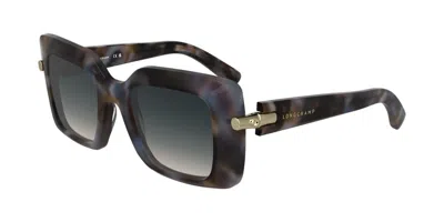 Longchamp Lo776s N 430 Women's Sunglasses Tortoiseshell Size 50
