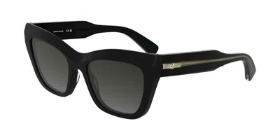Longchamp Lo777s N 001 Occhiali Da Sole Neri Per Donna In Black