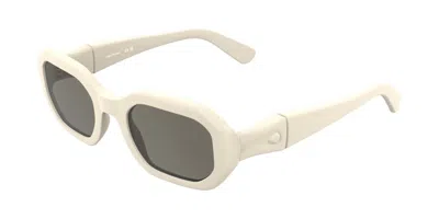 Longchamp Lo794s 107 Women's Sunglasses White Size 52