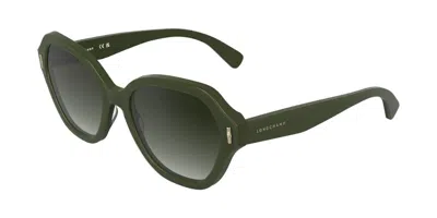 Longchamp Lo801s 319 Women's Sunglasses Green Size 56