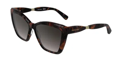Longchamp Lo803s 850 Women's Sunglasses Tortoiseshell Size 57