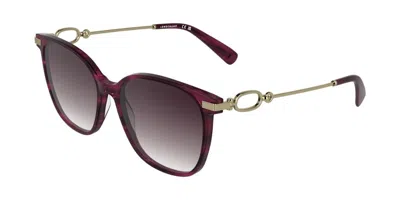 Longchamp Lo805s 503 Women's Sunglasses Purple Size 55
