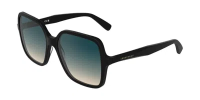 Longchamp Lo808s 001 Women's Sunglasses Black Size 57