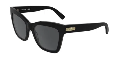 Longchamp Lo815s 001 Women's Sunglasses Black Size 54