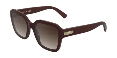 Longchamp Lo816s 601 Women's Sunglasses Burgundy Size 53