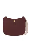 Longchamp Logo Crossbody Bag In Red
