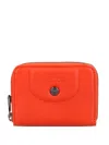 Longchamp Logo-detail Zip Wallet In Blue