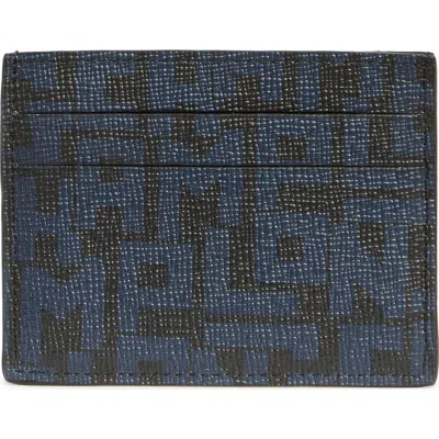 Longchamp Logo Print Cardholder In Black