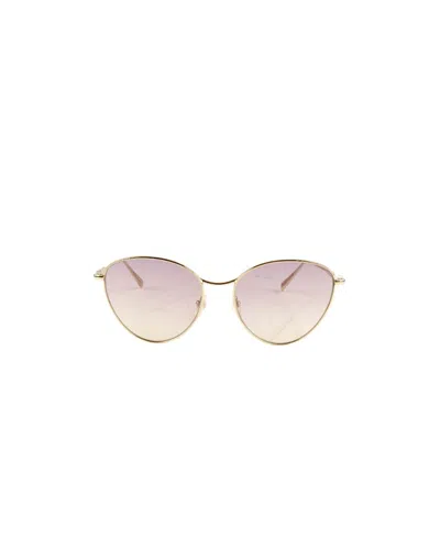 Longchamp Logo Sunglasses In Pink