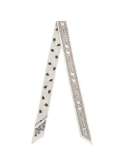 Longchamp Logo-detail Neckerchief In Multi