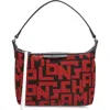 Longchamp Lonchamp Mini Le Pliage Logo Nylon Shoulder Bag In Multi