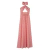 Longchamp Robe Longue In Blush