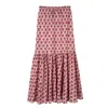 Longchamp Long Skirt In Blush