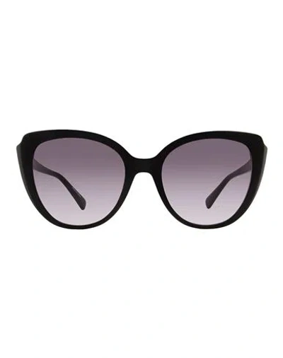 Longchamp Butterfly Lo670s Sunglasses Woman Sunglasses Black Size 54 Acetate
