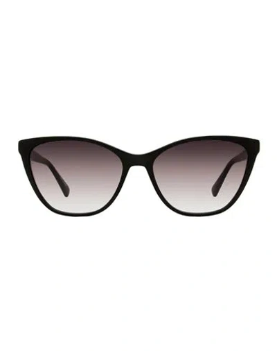 Longchamp Cat Eye Lo659s Sunglasses Woman Sunglasses Black Size 57 Acetate