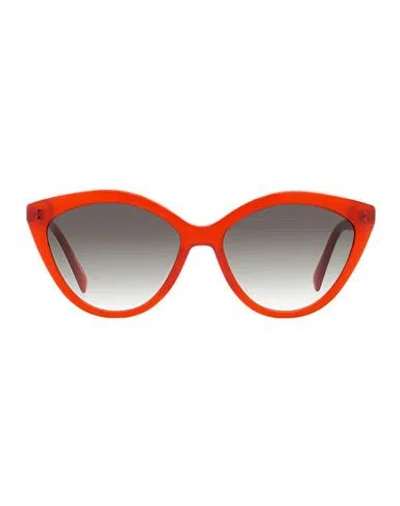 Longchamp Cat Eye Lo730s Sunglasses Woman Sunglasses Red Size 56 Acetate