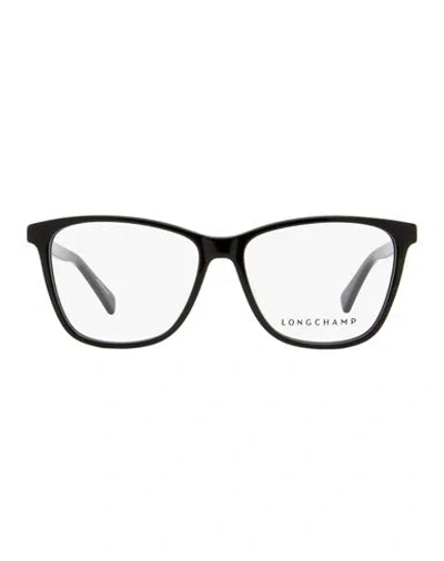 Longchamp Square Lo2700 Eyeglasses Woman Eyeglass Frame Black Size 52 Acetate
