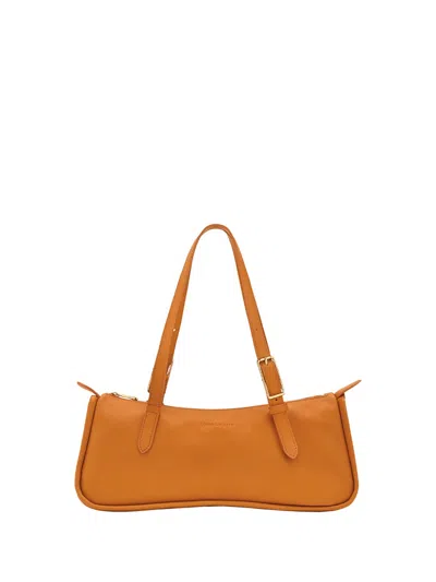 Longchamp Looong L Shoulder Bag In Brown