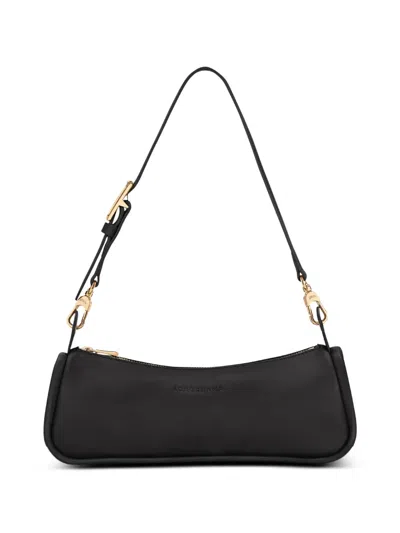 Longchamp Looong M Shoulder Bag In Black